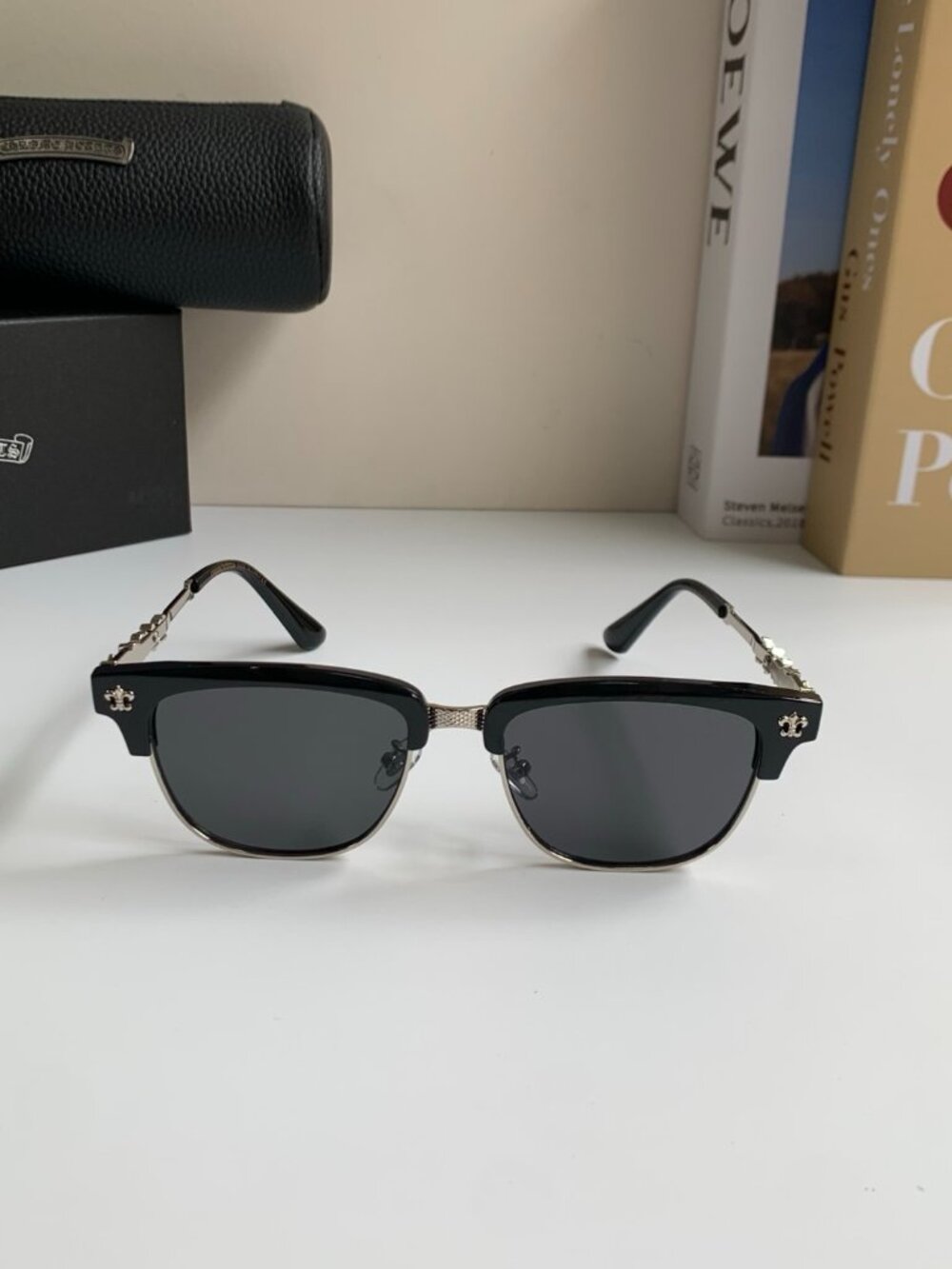 Chrome Hearts New Metal Frame Sunglasses